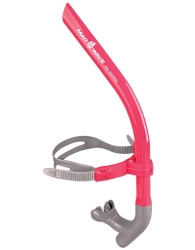Mad Wave pro snorkel pink/silver